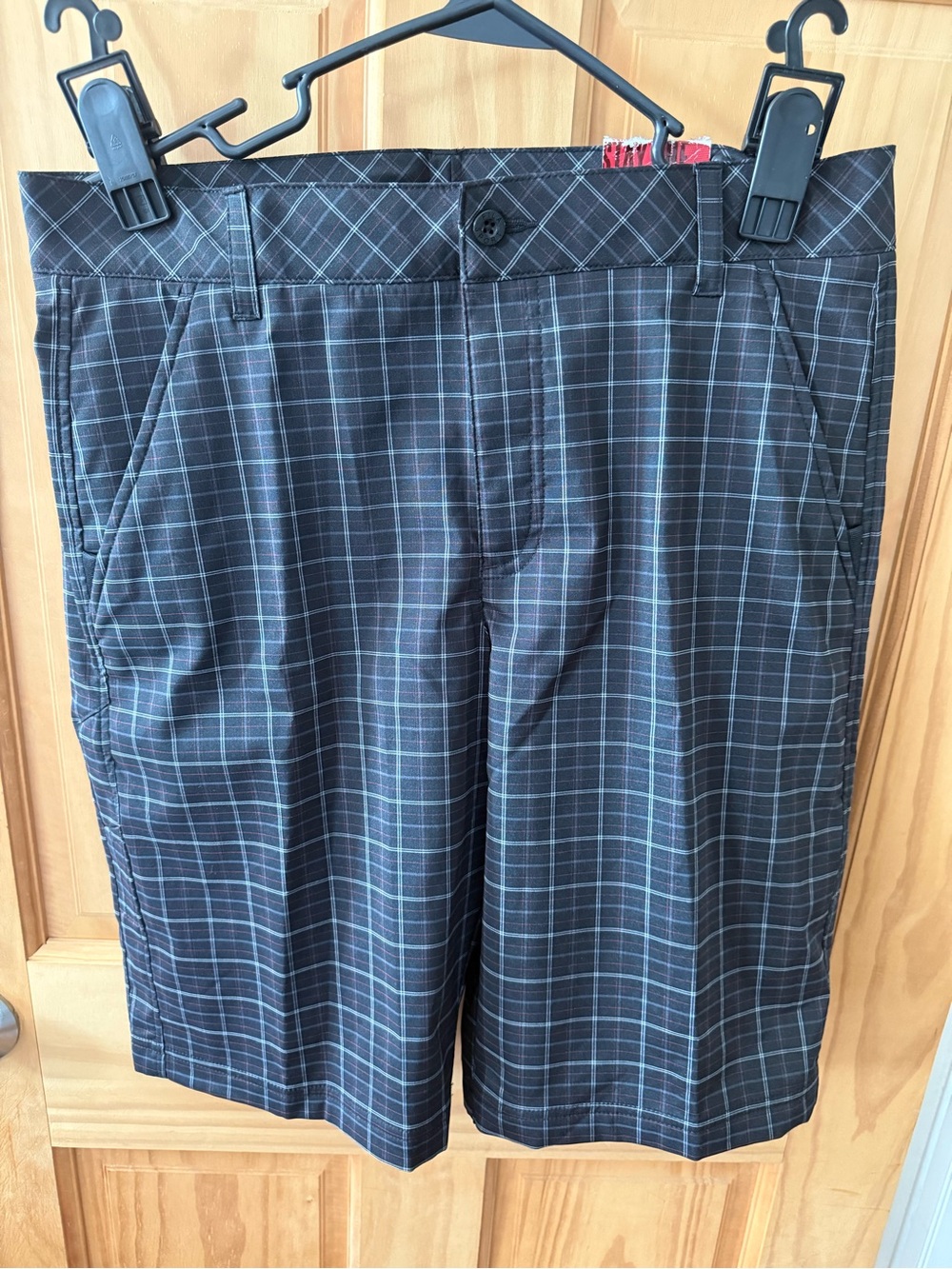 New With Tags, Men’s Size 32 Fila Sport Plaid Golf Shorts